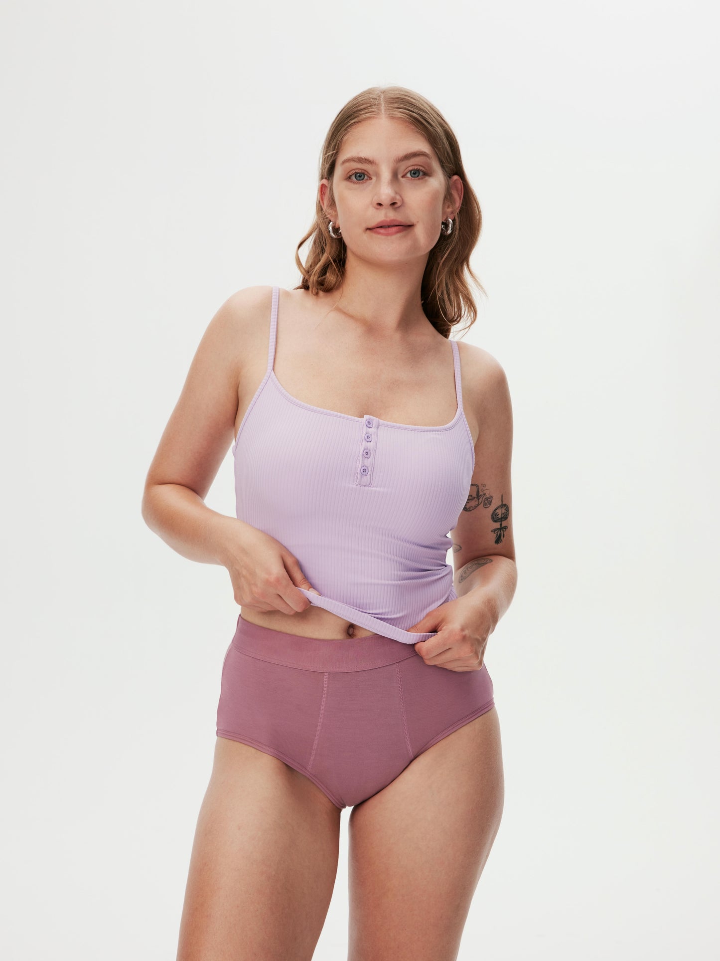 Classic Button-Up Bra Top