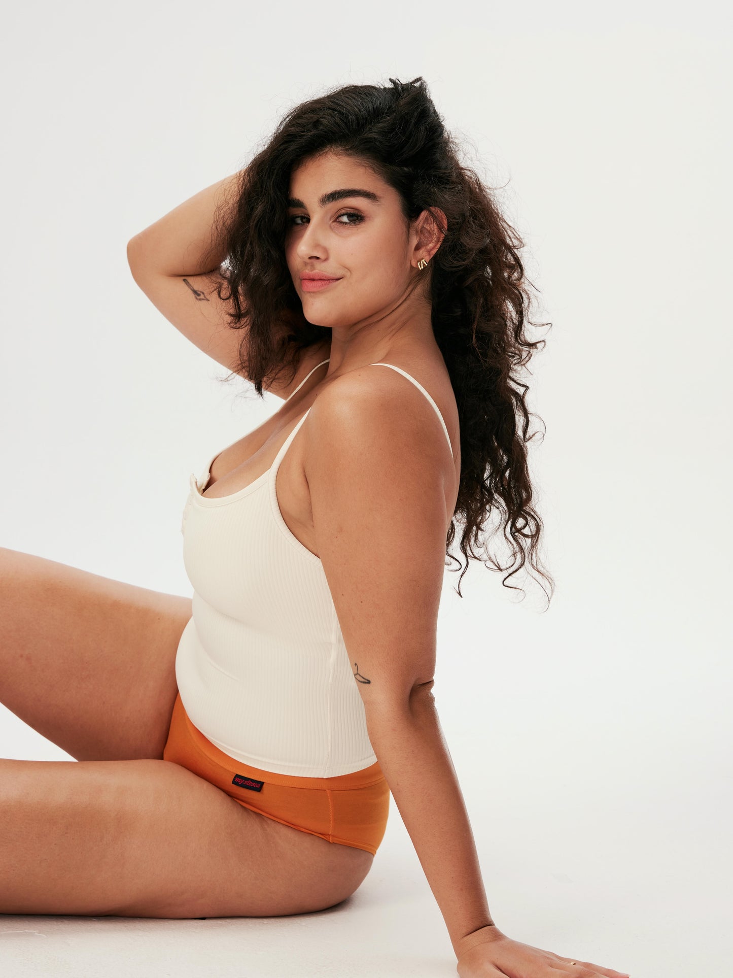 Classic Button-Up Bra Top