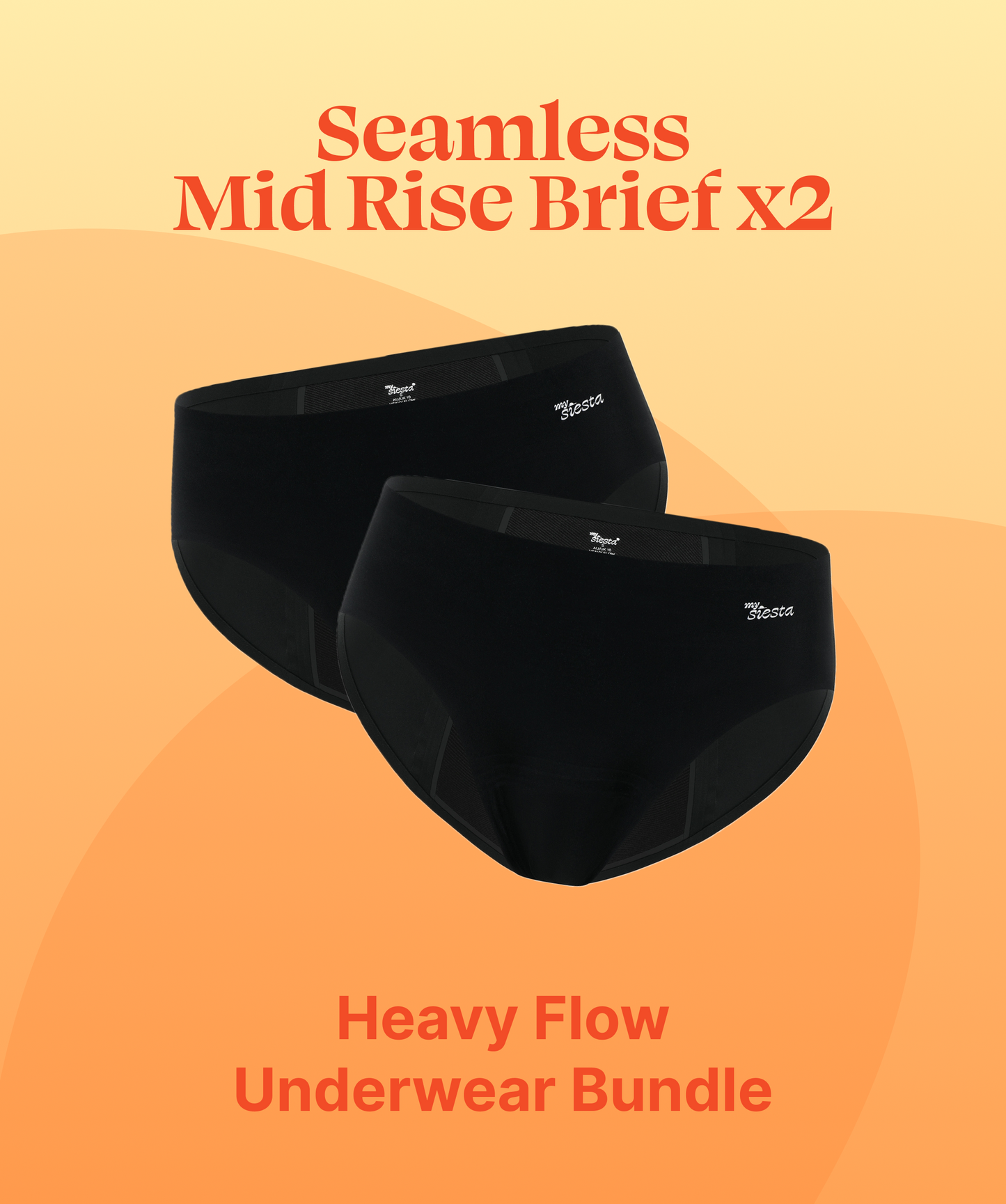 Seamless Mid Rise Brief Bundle