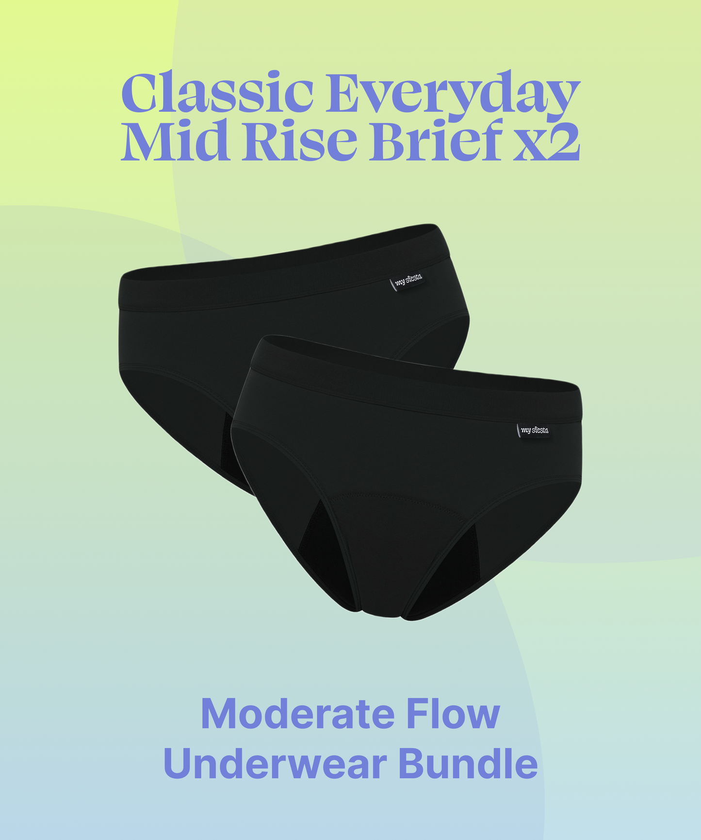 Classic Everyday Mid Rise Brief Bundle