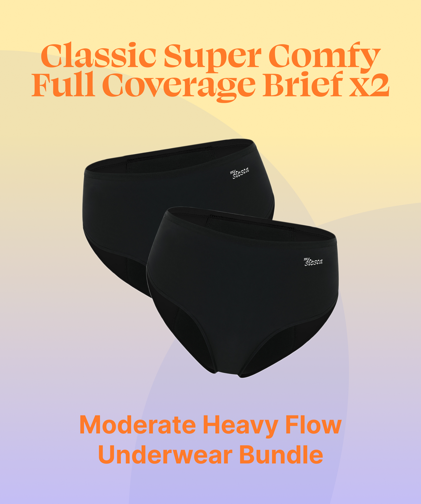 Classic Super Comfy Full Coverage Brief Bundle