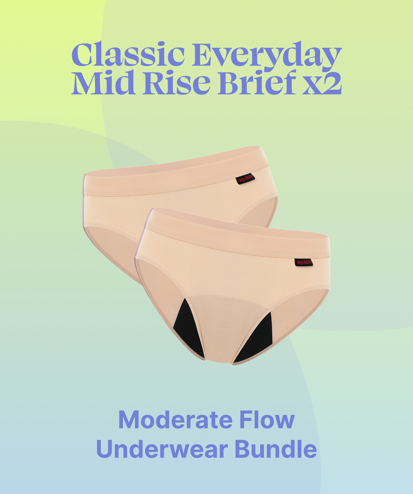 Classic Everyday Mid Rise Brief Bundle