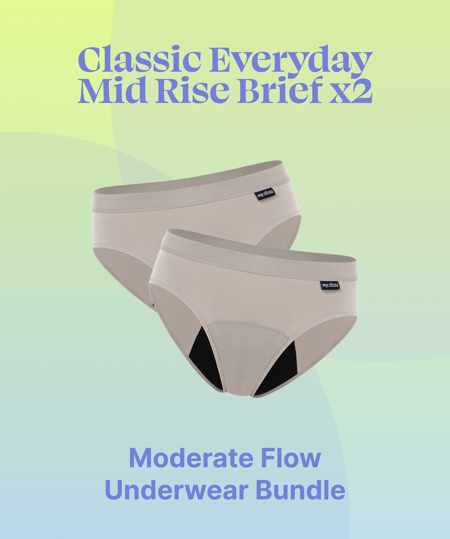 Classic Everyday Mid Rise Brief Bundle