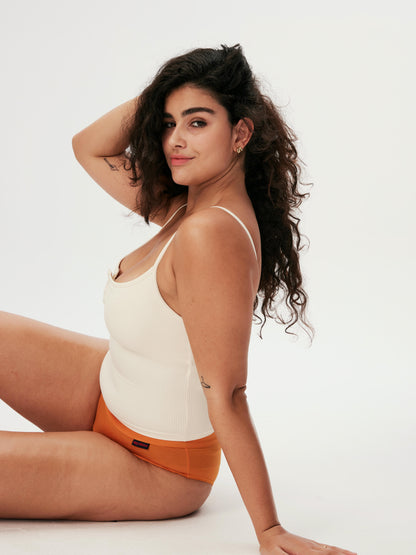 Classic Button-Up Bra Top