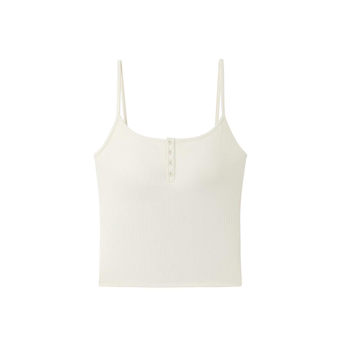 Classic Button-Up Bra Top
